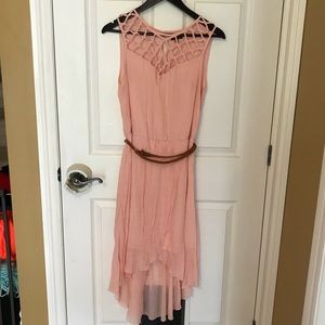 High-low summer dress